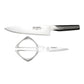 Global Set Coltello cuoco e forbice cucina G-2210