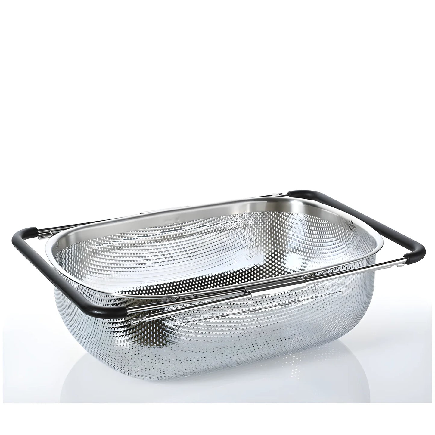 Kuchenprofi Scolapasta rettangolare "Deluxe", con manici allungabili fino a cm 58 dimensione cm 34x24,5x11,5