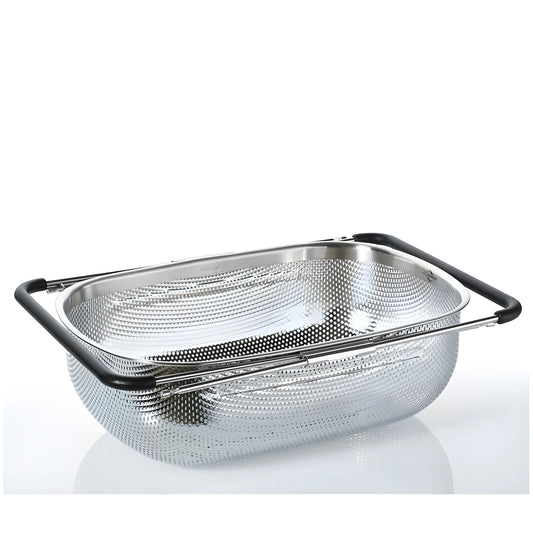 Kuchenprofi Scolapasta rettangolare "Deluxe", con manici allungabili fino a cm 58 dimensione cm 34x24,5x11,5