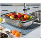 Kuchenprofi Scolapasta rettangolare "Deluxe", con manici allungabili fino a cm 58 dimensione cm 34x24,5x11,5