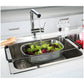 Kuchenprofi Scolapasta rettangolare "Deluxe", con manici allungabili fino a cm 58 dimensione cm 34x24,5x11,5