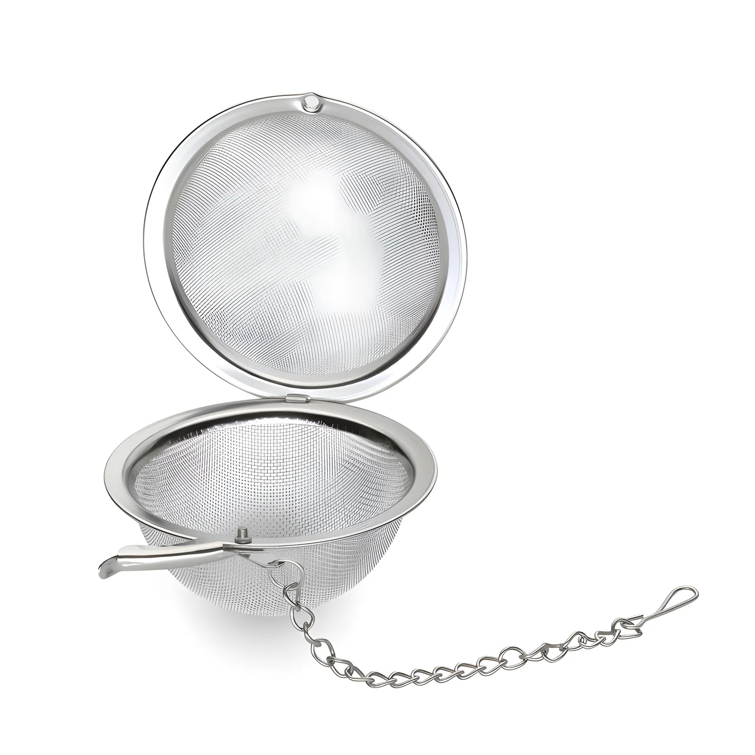 Filtro da tè a sfera con catenella cm Ø7