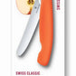 Victorinox Coltello pieghevole da picnic Swiss Classic ondulato Arancione in blister 6.7839.FC1