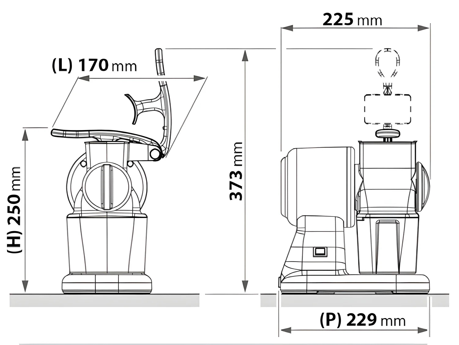 Artus grattugia elettrica GM-150
