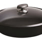Scanpan Pro SB+ Padella Chef 32 cm 4L con Coperchio | Acciaio Inox, Induzione, Due Manici