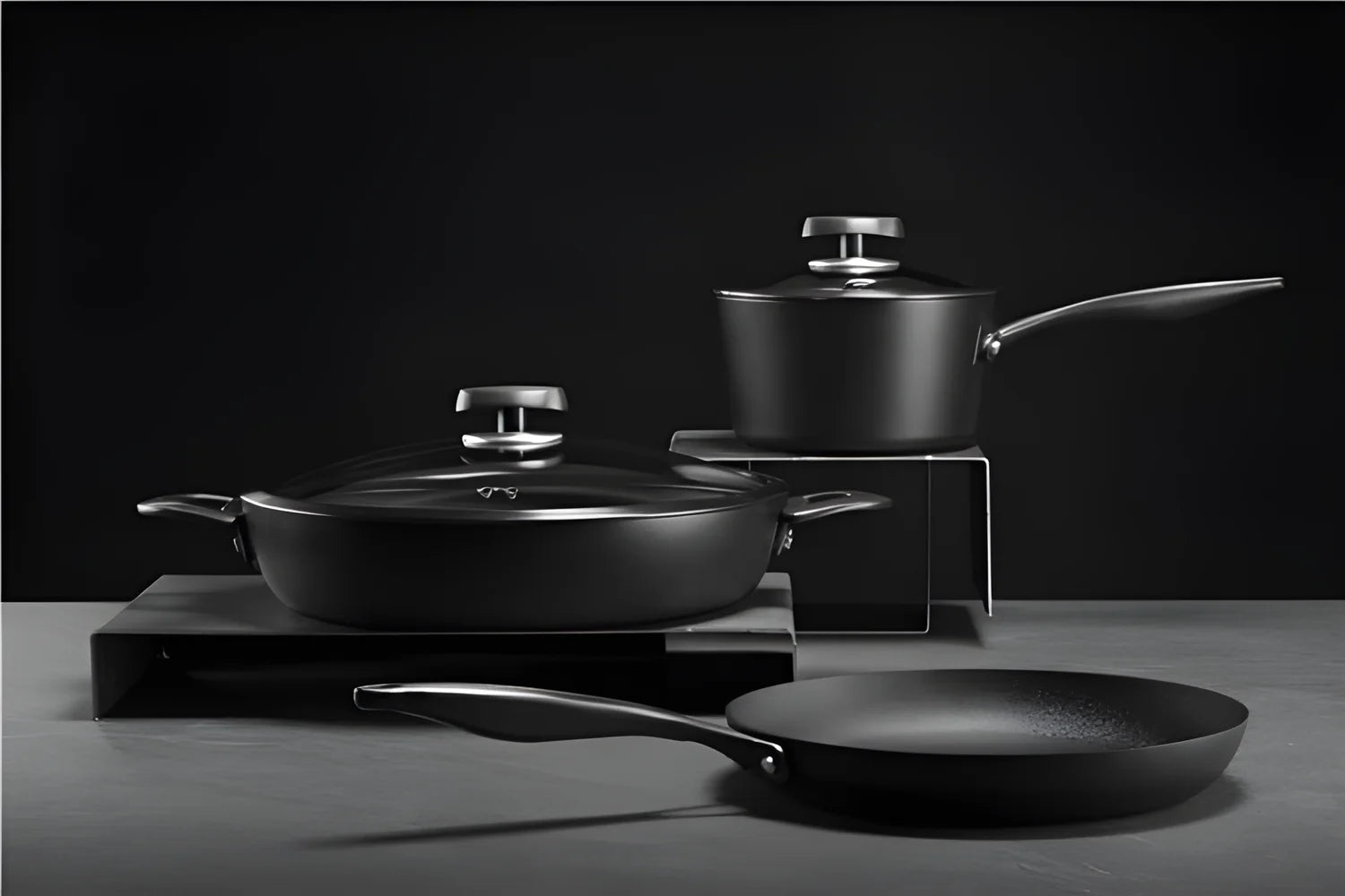 Scanpan Pro SB+ Padella Chef 32 cm 4L con Coperchio | Acciaio Inox, Induzione, Due Manici