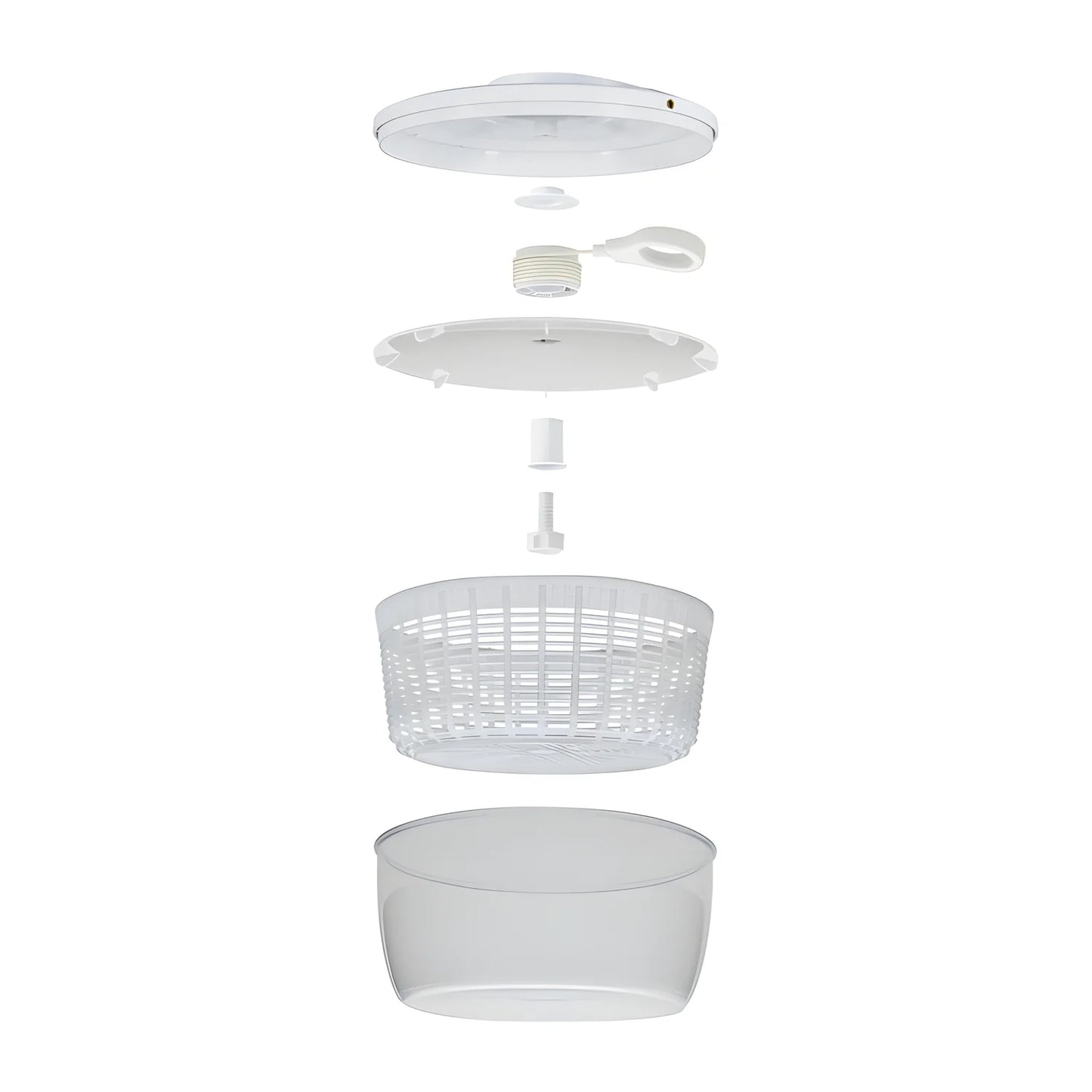 Kuchenprofi Centrifuga asciuga insalata "Wave" L 3,25/CM Ø24X16