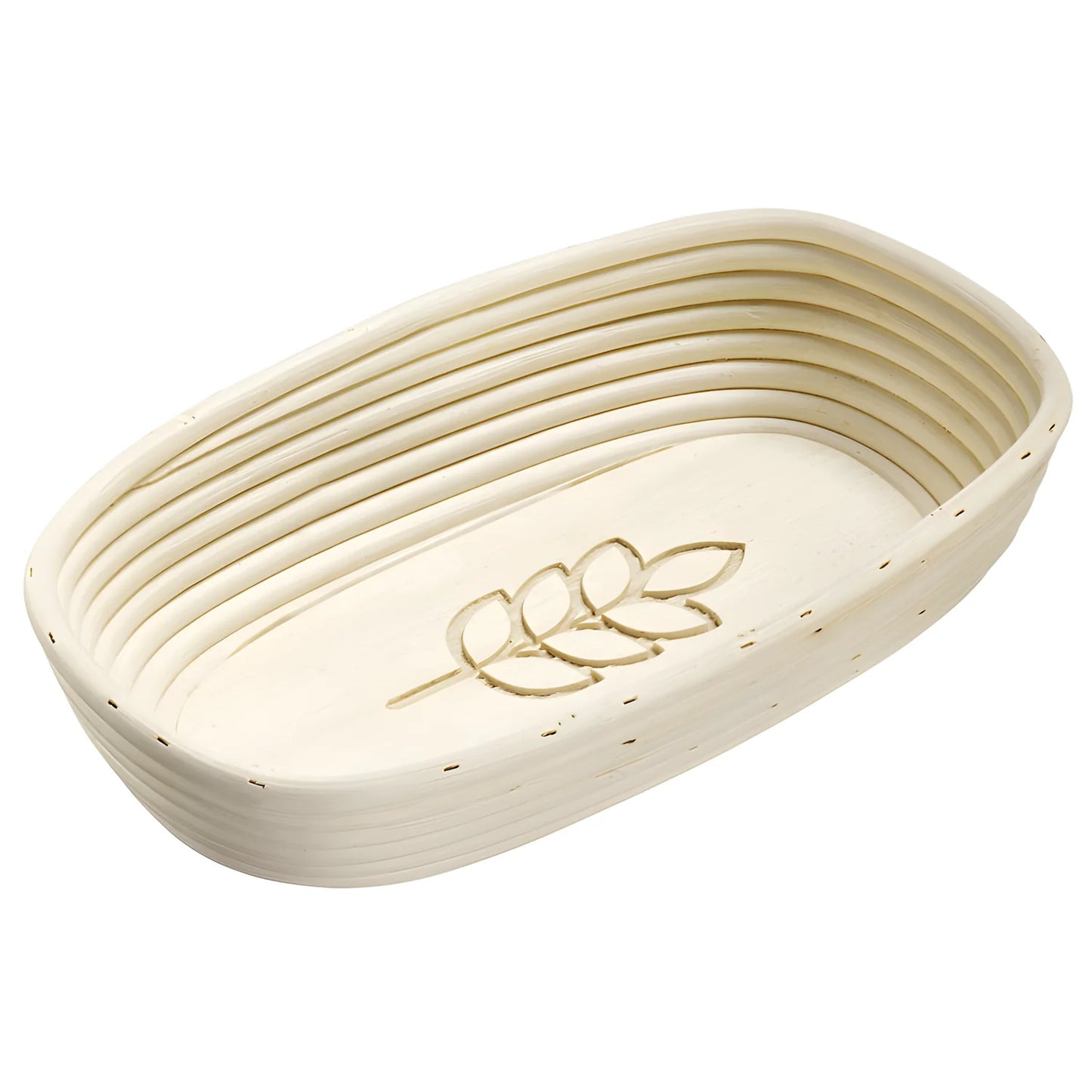 Westmark Set cestello di fermentazione per impasto pane ovale con copertura 34 x 20,5 x 8 cm per circa 1500 - 2000 g di impasto