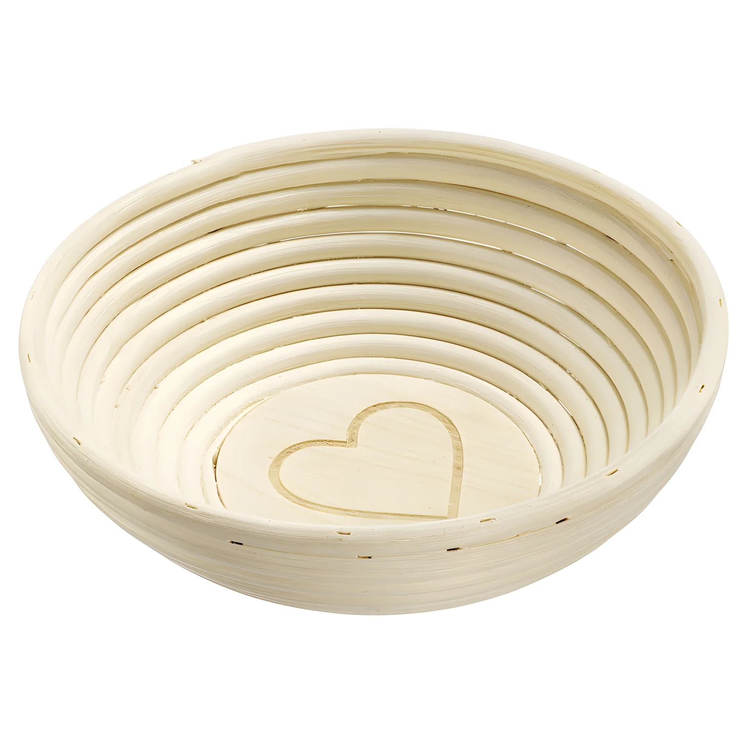 Westmark Cesto lievitazione per impasto pane tondo con fodera cm Ø24,5x8,5 per circa 1000 - 1500 g di impasto