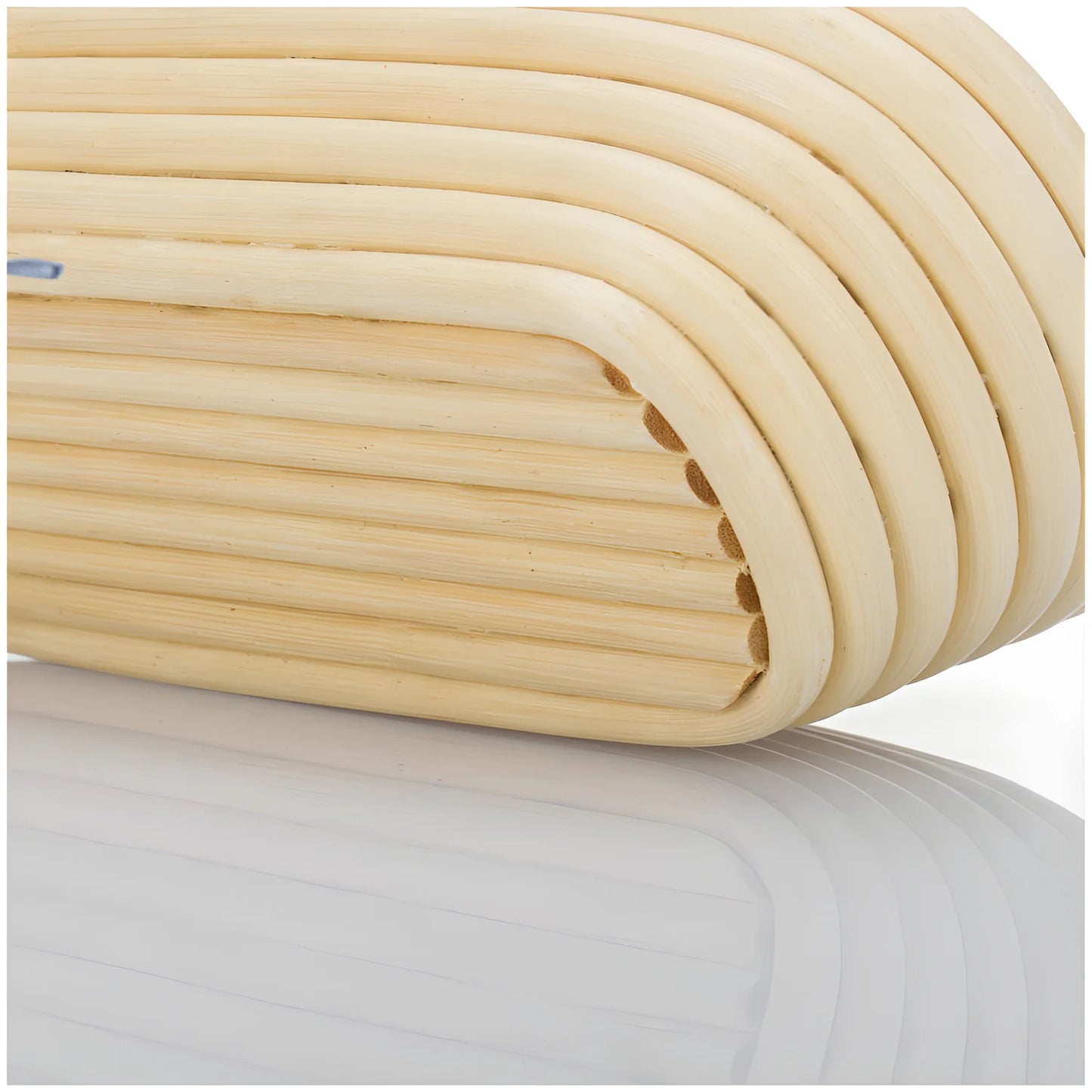 Westmark Cesto lievitazione per impasto pane ovale con fodera cm 27,5x14x7,1 per circa 750 - 1000 g di impasto