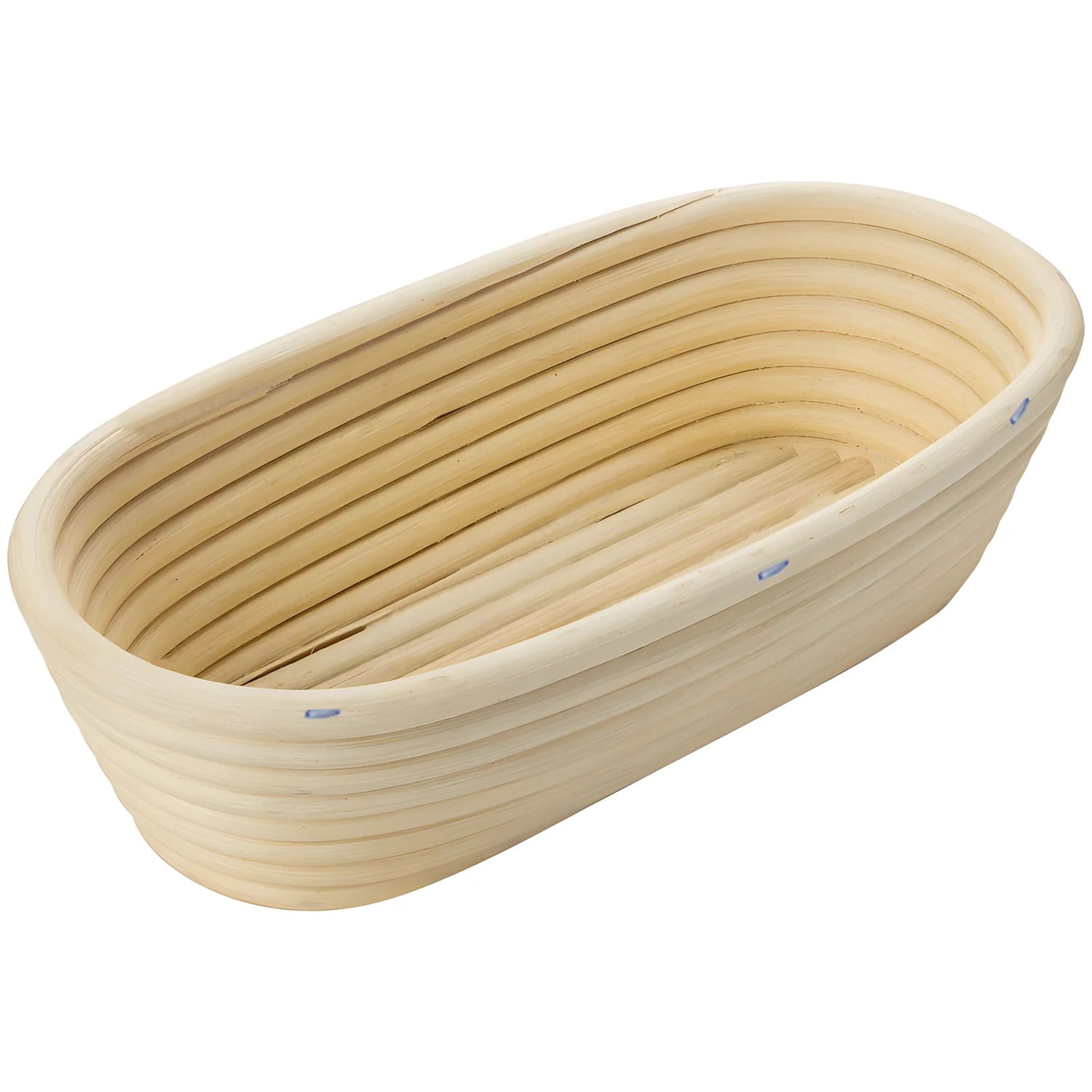 Westmark Cesto lievitazione per impasto pane ovale con fodera cm 27,5x14x7,1 per circa 750 - 1000 g di impasto