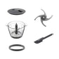 Kenwood Easy Chop+ tritatutto con ciotola di vetro CHP62.400SI