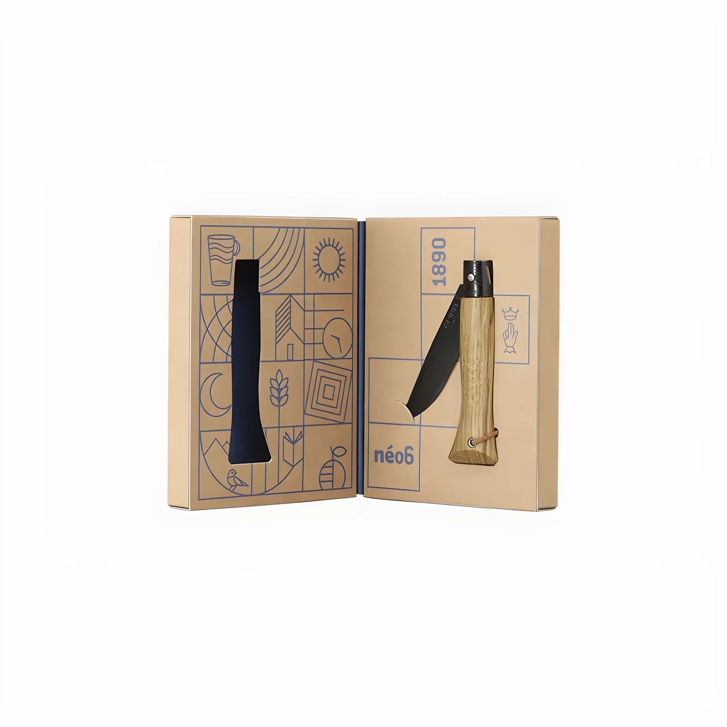 Opinel néo6 Rovere Black Il coltellino tascabile facile da usare