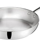 Lagostina Accademia Lagofusion Padella Acciaio Inox 18/10 Ø 28 cm Induzione Gas e Forno fino a 250 °C Finitura Lucida Esterna e Satinata Interna Fondo 5 Strati