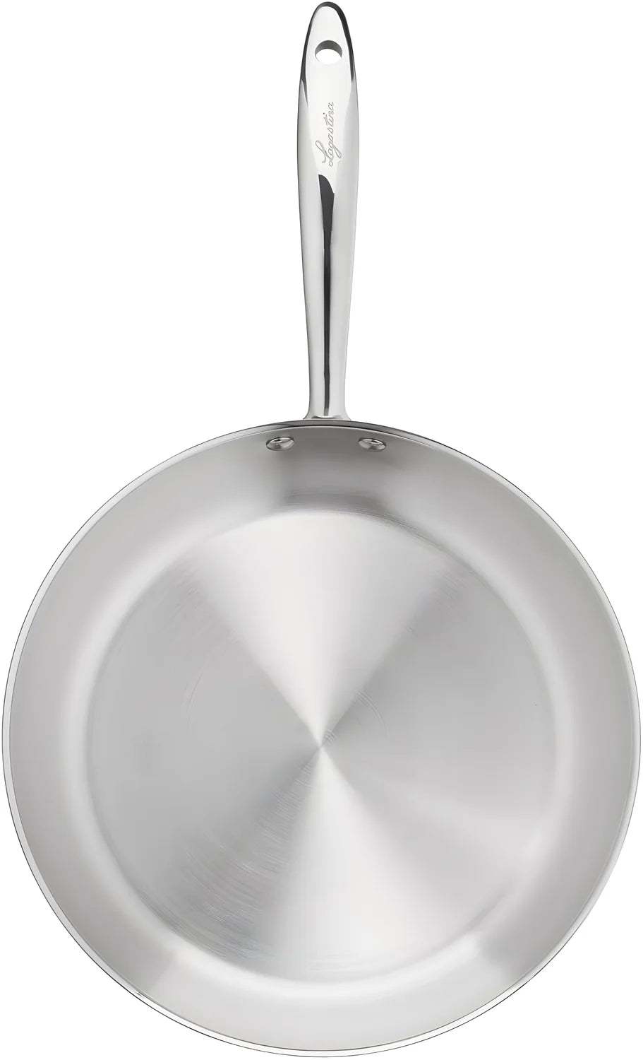 Lagostina Accademia Lagofusion Padella Acciaio Inox 18/10 Ø 26 cm Induzione Gas e Forno fino a 250 °C Finitura Lucida Esterna e Satinata Interna Fondo 5 Strati