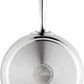 Lagostina Accademia Lagofusion Padella Acciaio Inox 18/10 Ø 28 cm Induzione Gas e Forno fino a 250 °C Finitura Lucida Esterna e Satinata Interna Fondo 5 Strati