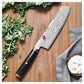Miyabi 5000 FCD Coltello Nakiri Damascato 17 cm – Acciaio MC63, 48 Strati