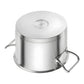 Zwilling Pro Set 5 Pentole in Acciaio Inox: Casseruola 16 cm 1,5L + 20 cm 3L, Pentola 16 cm 2L + 20 cm 3,5L + 24 cm 6L – Art. 65120-005-0
