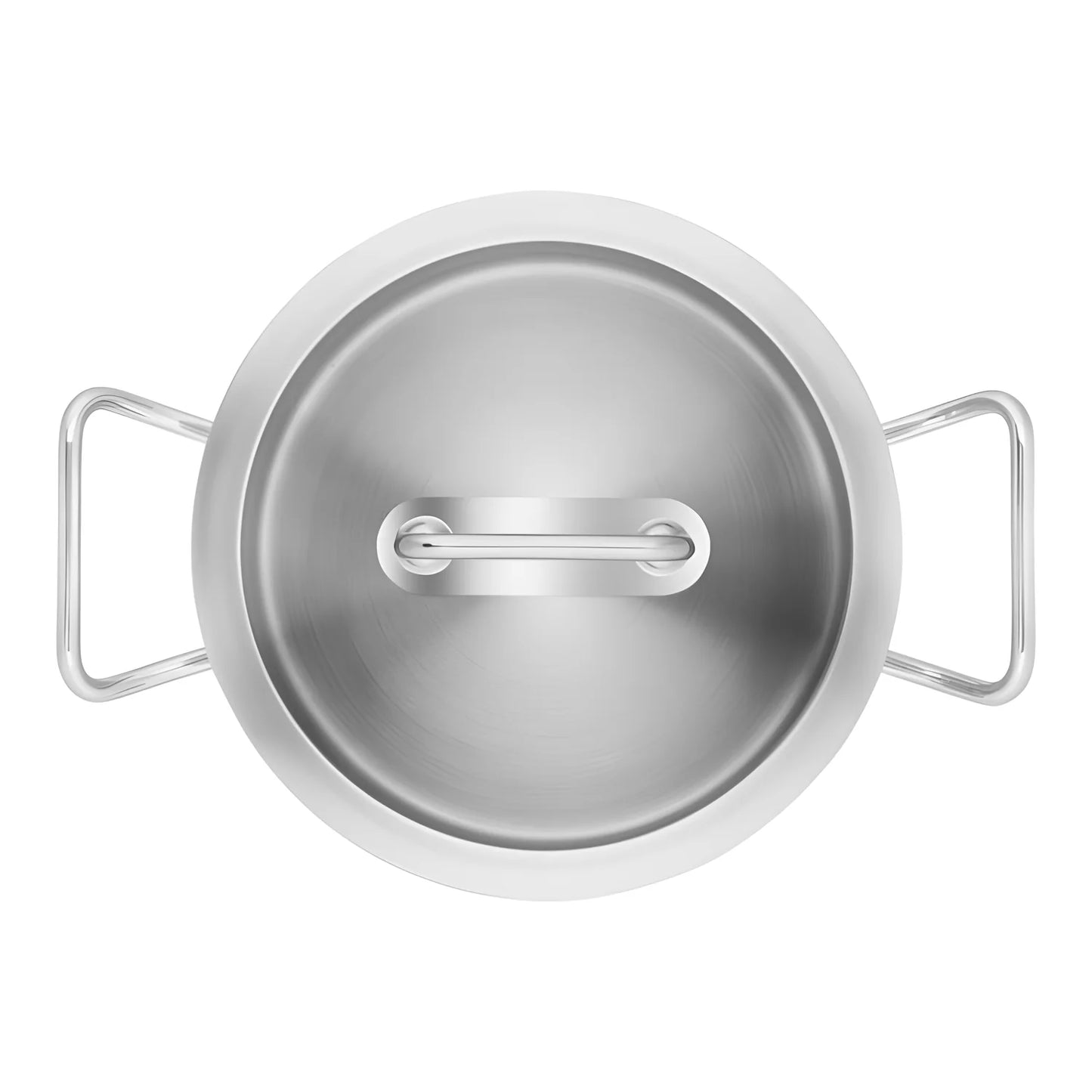 Zwilling Pro Set 5 Pentole in Acciaio Inox: Casseruola 16 cm 1,5L + 20 cm 3L, Pentola 16 cm 2L + 20 cm 3,5L + 24 cm 6L – Art. 65120-005-0