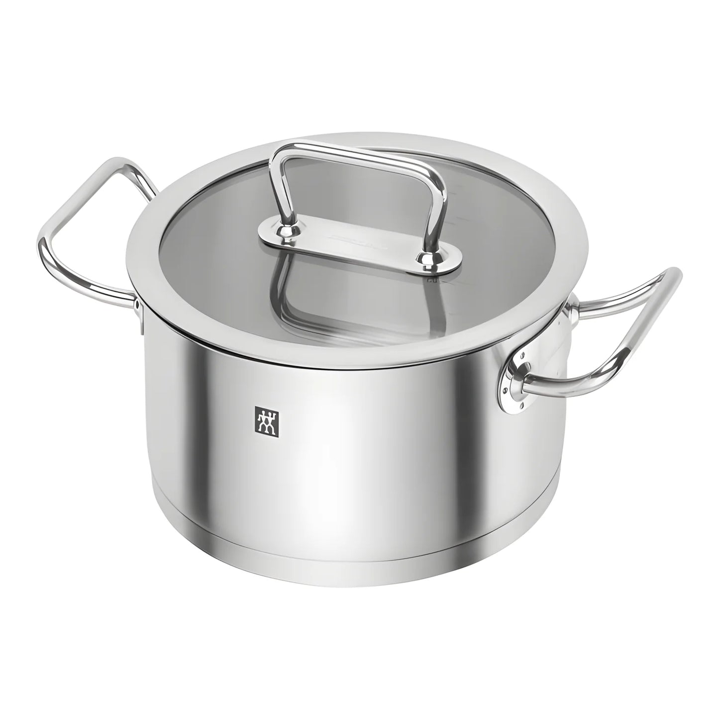 Zwilling Pro Set 5 Pentole in Acciaio Inox: Casseruola 16 cm 1,5L + 20 cm 3L, Pentola 16 cm 2L + 20 cm 3,5L + 24 cm 6L – Art. 65120-005-0