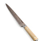 Miyabi 4500 FC-D Coltello Sujihiki per Sushi Sashimi 24 cm – Acciaio HRC 63, Damascato, Art. 32930-240