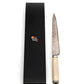 Miyabi 4500 FC-D Coltello Sujihiki per Sushi Sashimi 24 cm – Acciaio HRC 63, Damascato, Art. 32930-240
