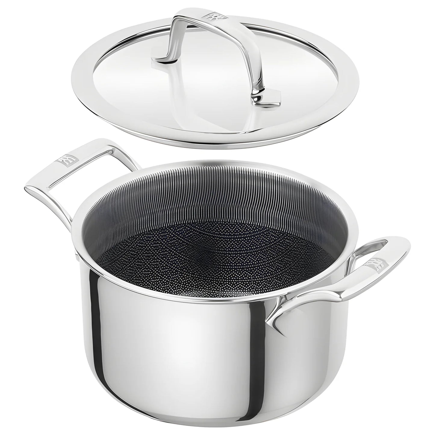 Zwilling Peak Set 5 Pentole Antiaderenti | Ceraforce HyCoat Senza PFAS, Induzione e Forno 260°C