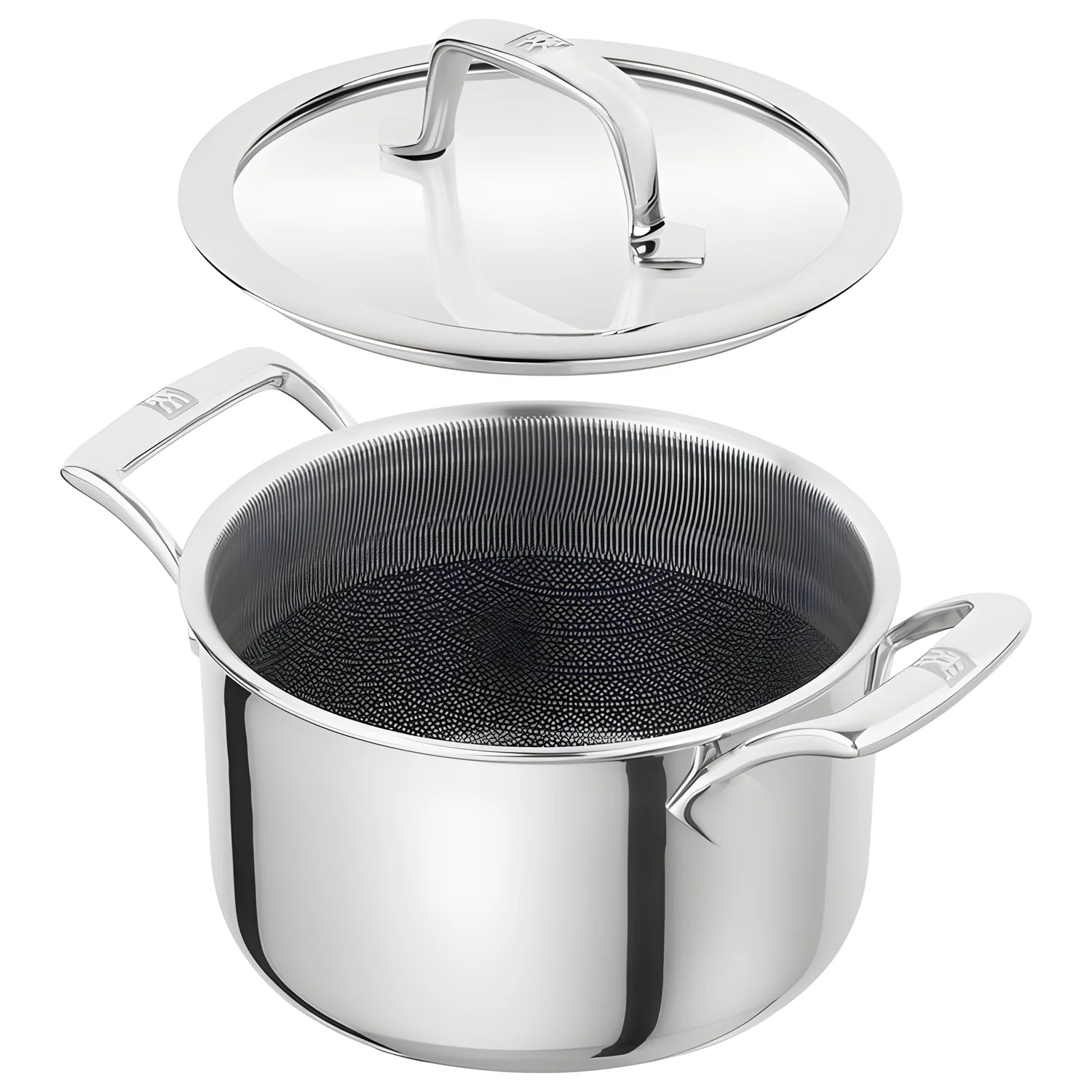 Zwilling Peak Set 5 Pentole Antiaderenti | Ceraforce HyCoat Senza PFAS, Induzione e Forno 260°C