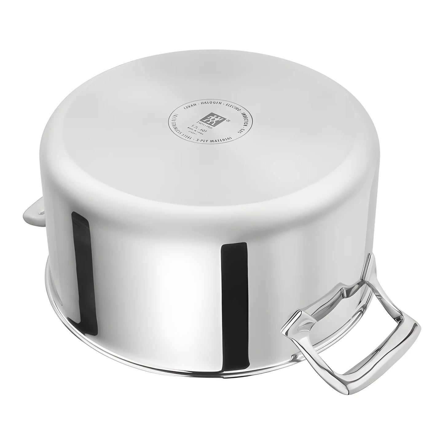 Lagostina Accademia Lagofusion Casseruola Fonda 24 cm 2 Maniglie con Coperchio | Inox 18/10, Induzione