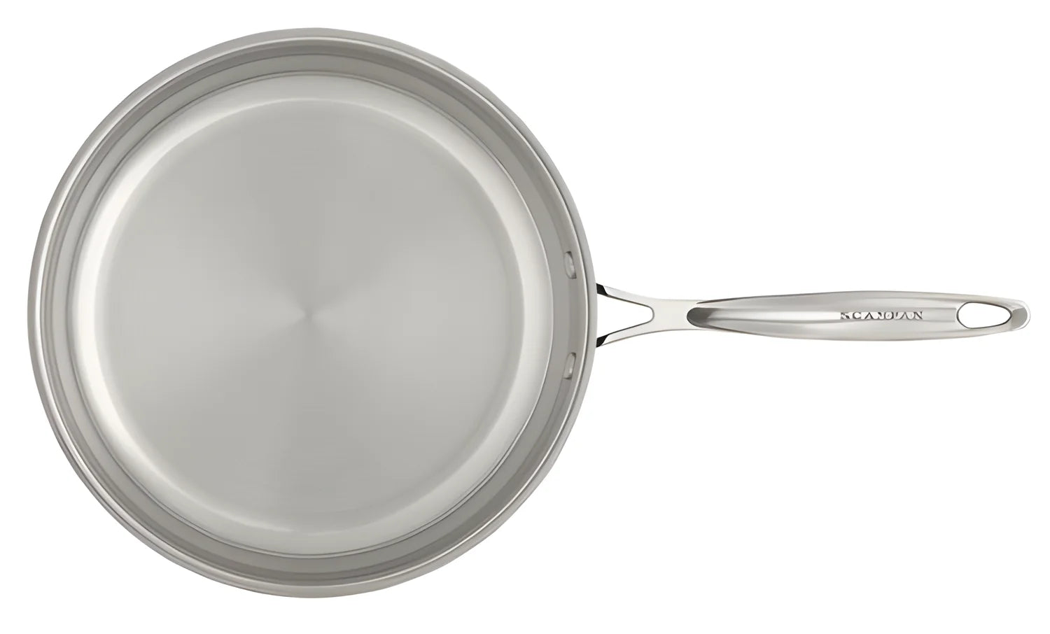 Scanpan Impact Padella Ø26 cm | Acciaio Inox 18/10, Induzione, Forno 250°C