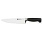 Zwilling Twin Four Star Set 7 Pezzi con Ceppo Marrone Autoaffilante – 5 Coltelli + Forbice, Art. 35145-000
