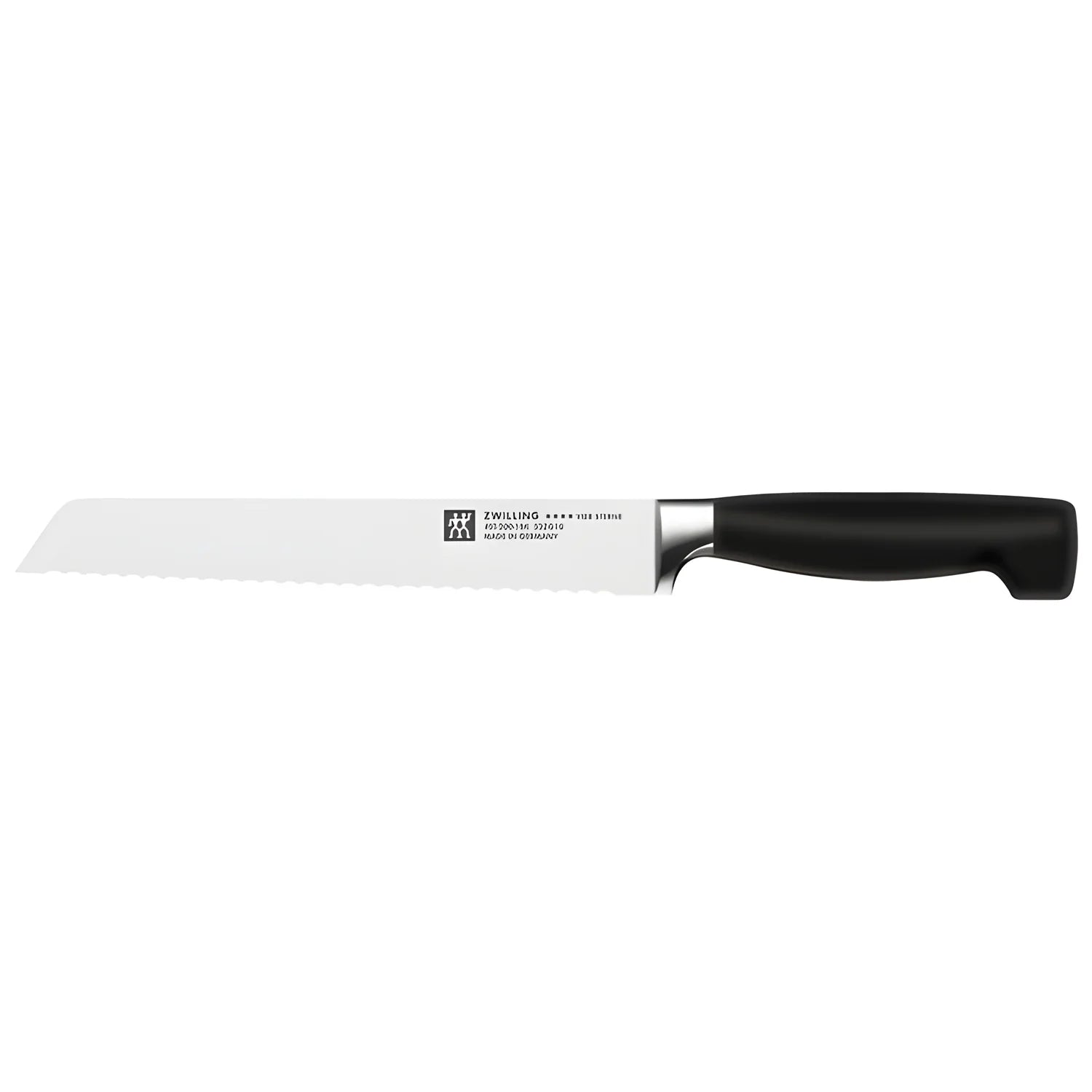 Zwilling Twin Four Star Set 7 Pezzi con Ceppo Marrone Autoaffilante – 5 Coltelli + Forbice, Art. 35145-000