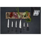 Zwilling Gourmet Set 7 Pezzi con Ceppo Nero Autoaffilante – 5 Coltelli + Forbice, Art. 36133-210
