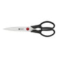 Zwilling Gourmet Set 7 Pezzi con Ceppo Grigio Autoaffilante – 5 Coltelli + Forbice, Art. 36133-410