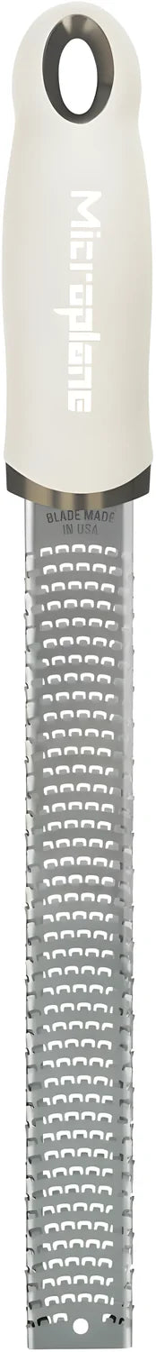 Microplane grattugia zester avorio adatta per scorze d'agrumi, formaggi duri, zenzero, cioccolata, spezie 46323E