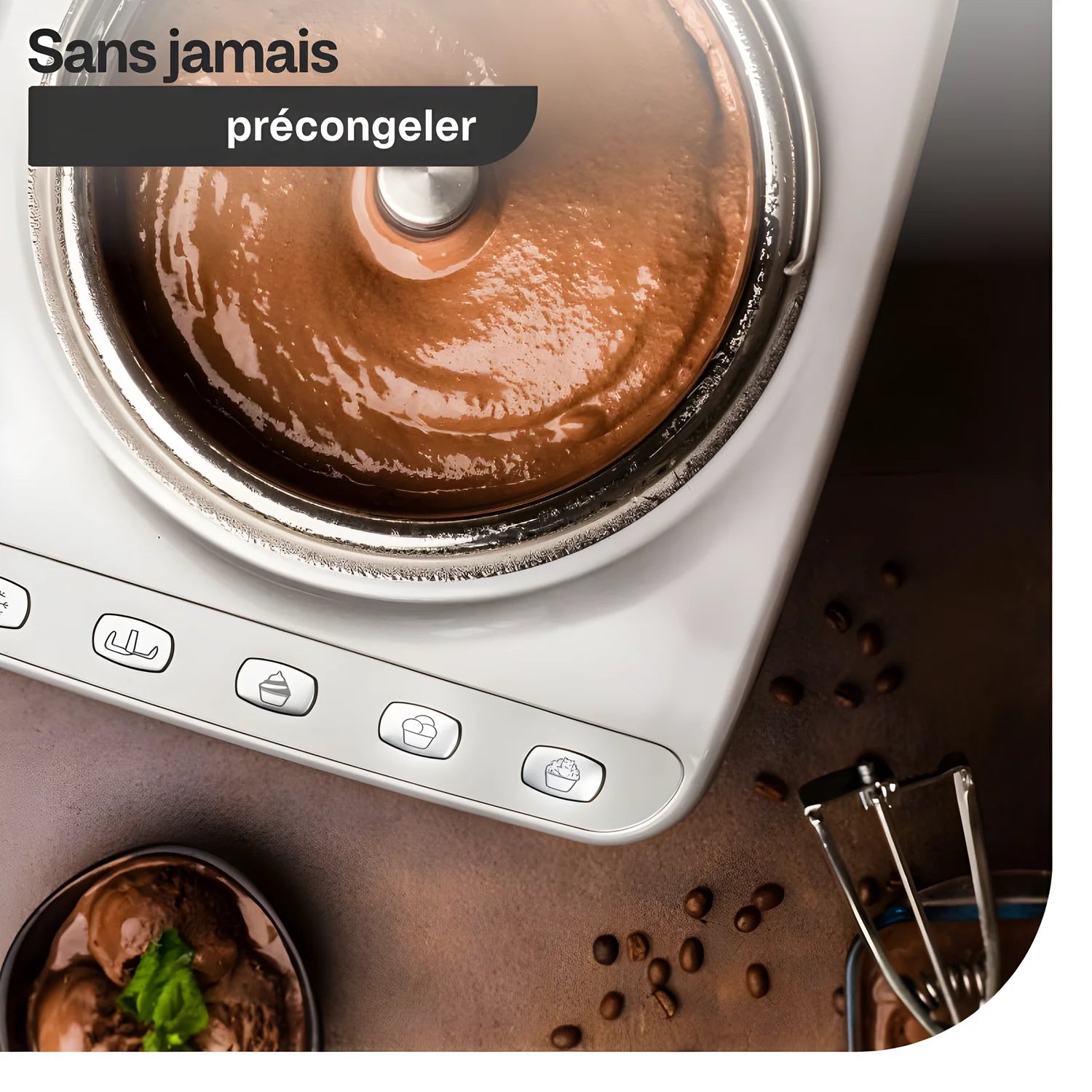 Magimix Gelato Expert Bacinella amovibile e fissa 2 litri 11680IT