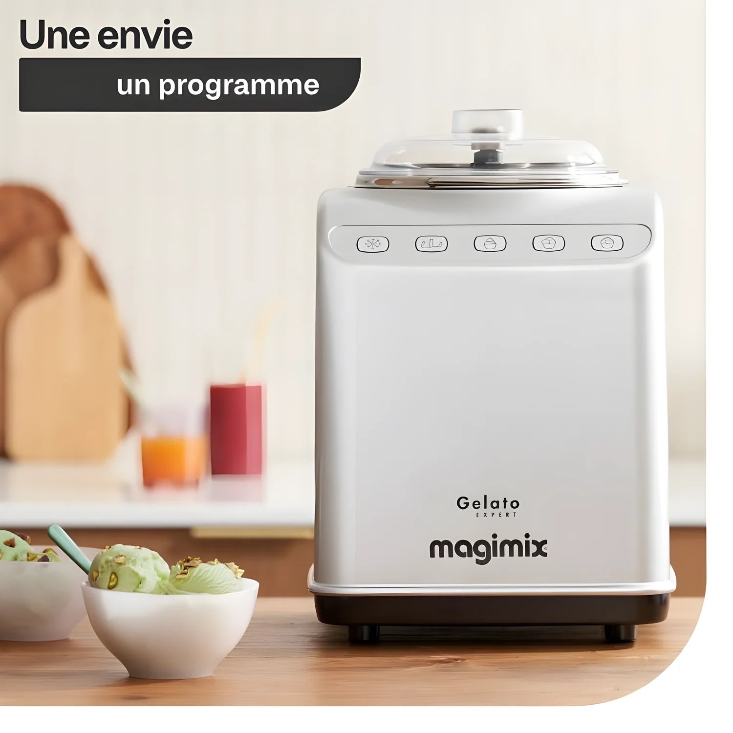 Magimix Gelato Expert Bacinella amovibile e fissa 2 litri 11680IT