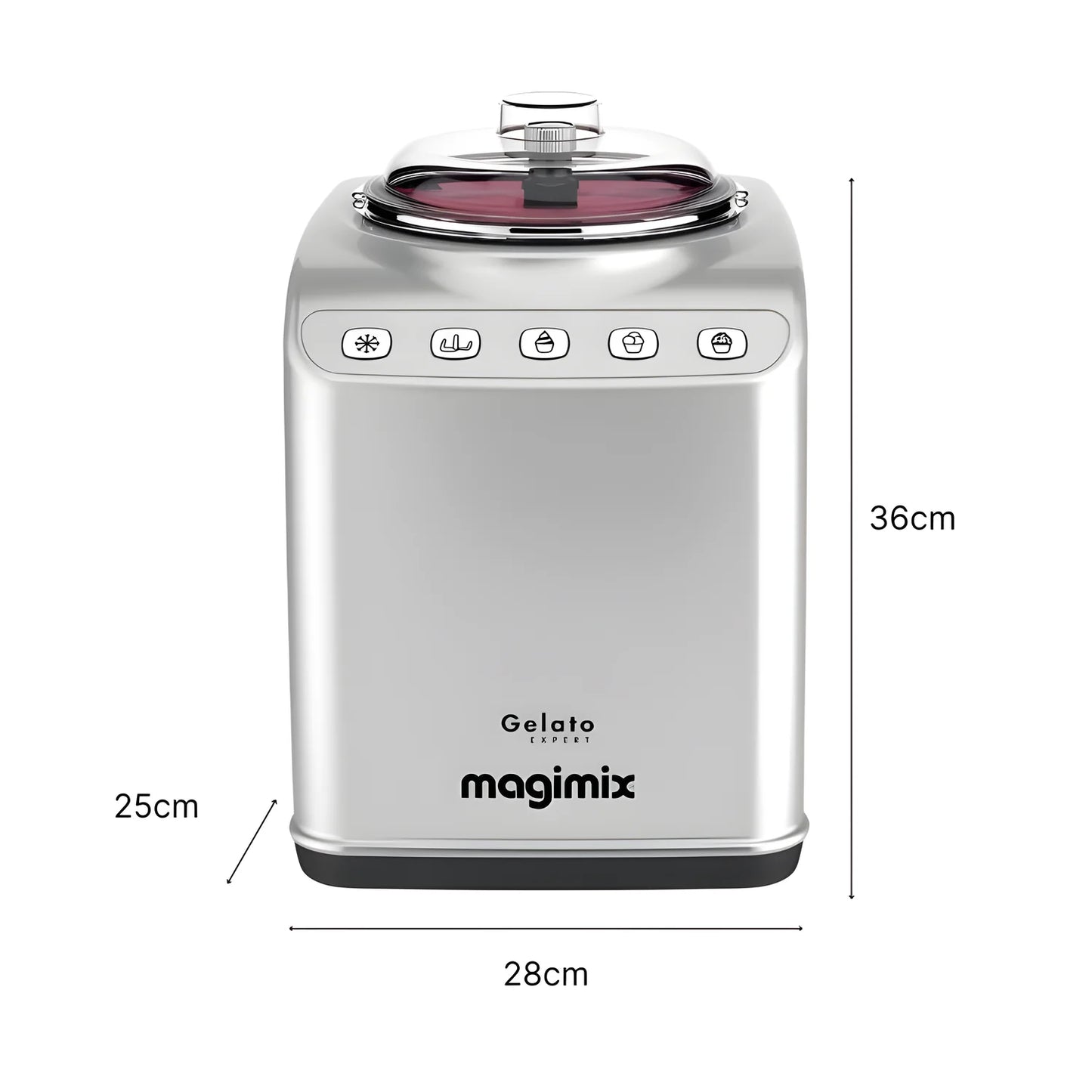 Magimix Gelato Expert Bacinella amovibile e fissa 2 litri 11680IT