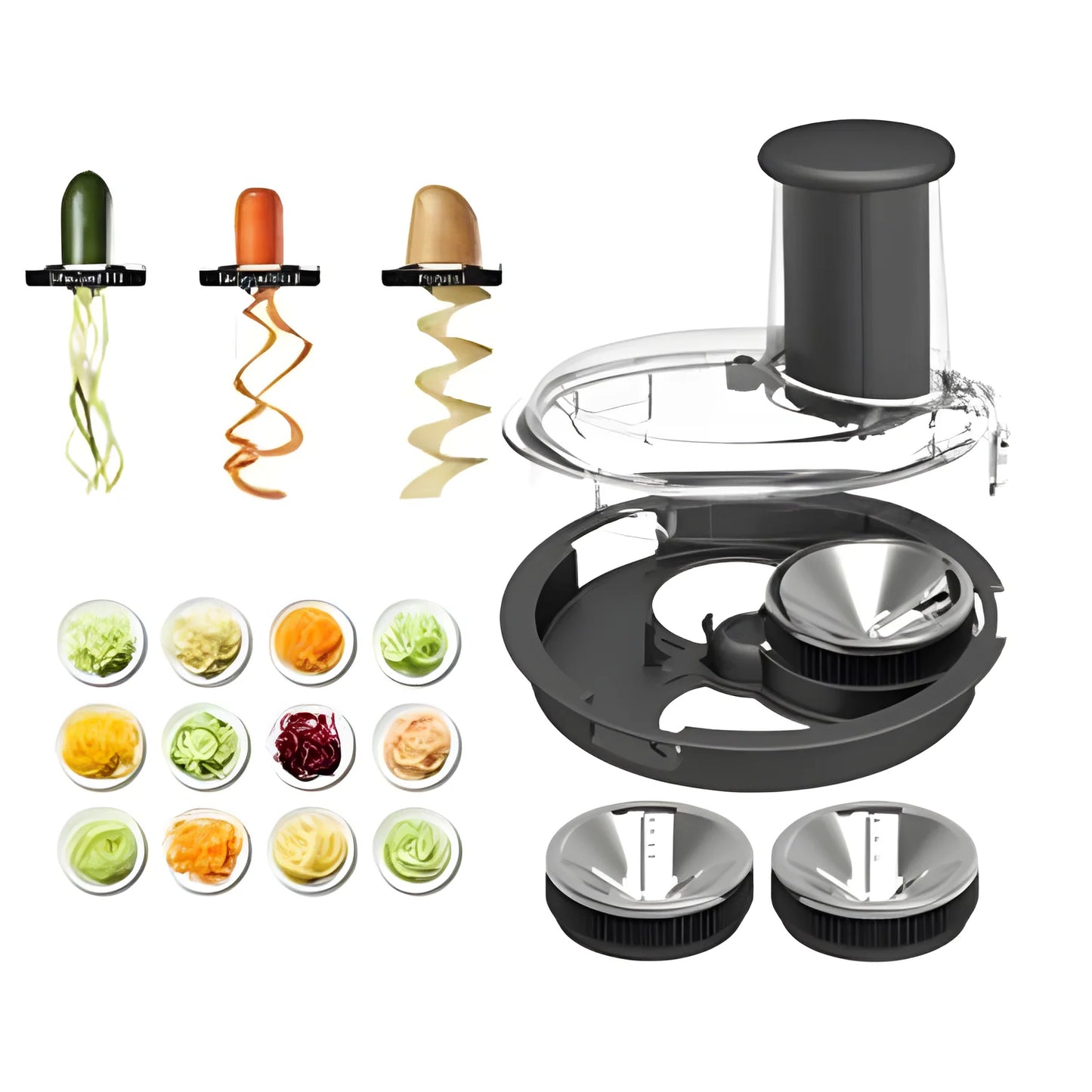 Magimix robot Cook Expert 1700 W silver 18900IT più MAGIMIX VAPORIERA XXL e MAGIMIX SPIRAL EXEPERT
