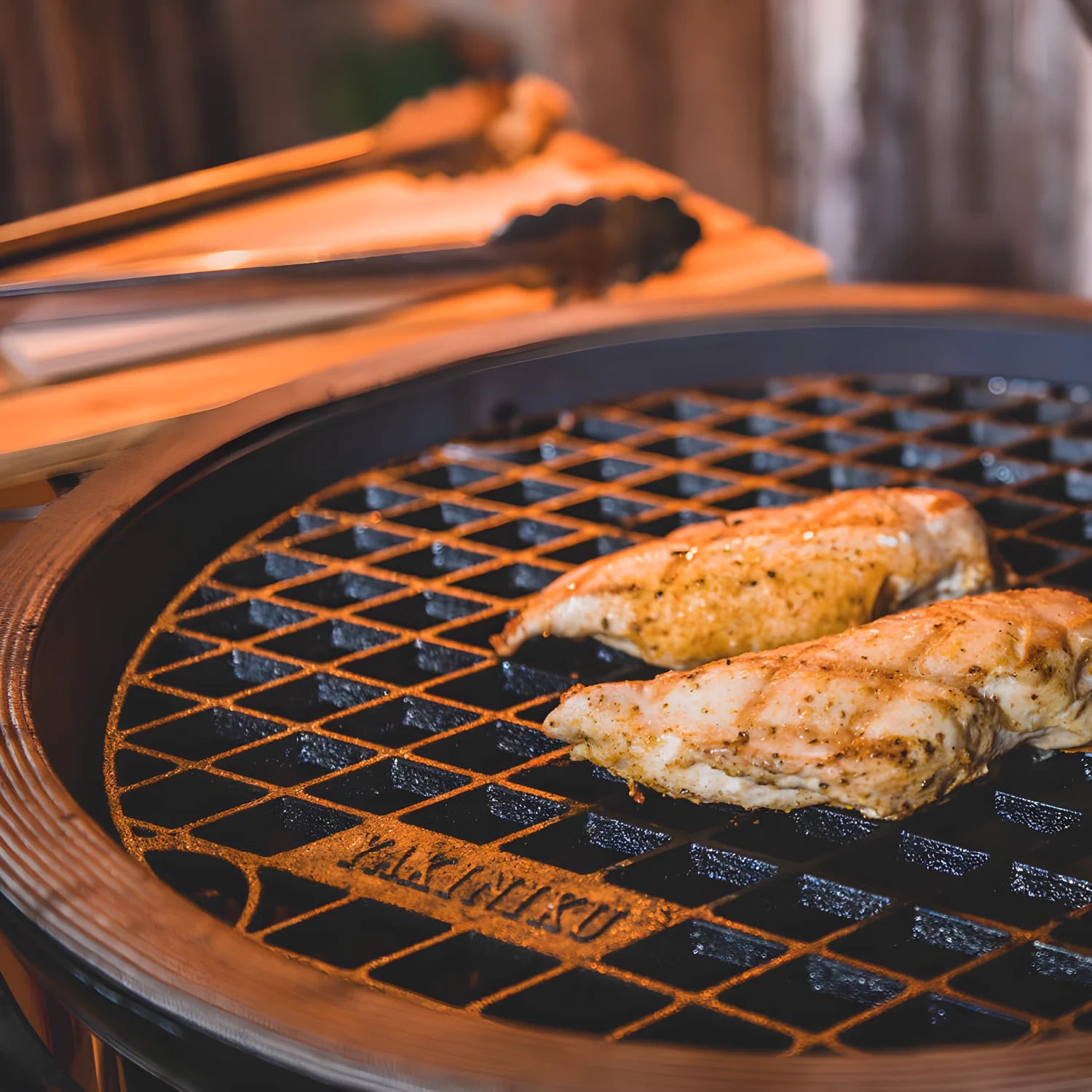 Yakiniku Griglia cottura in ghisa per Kamado Compact cm Ø30x2