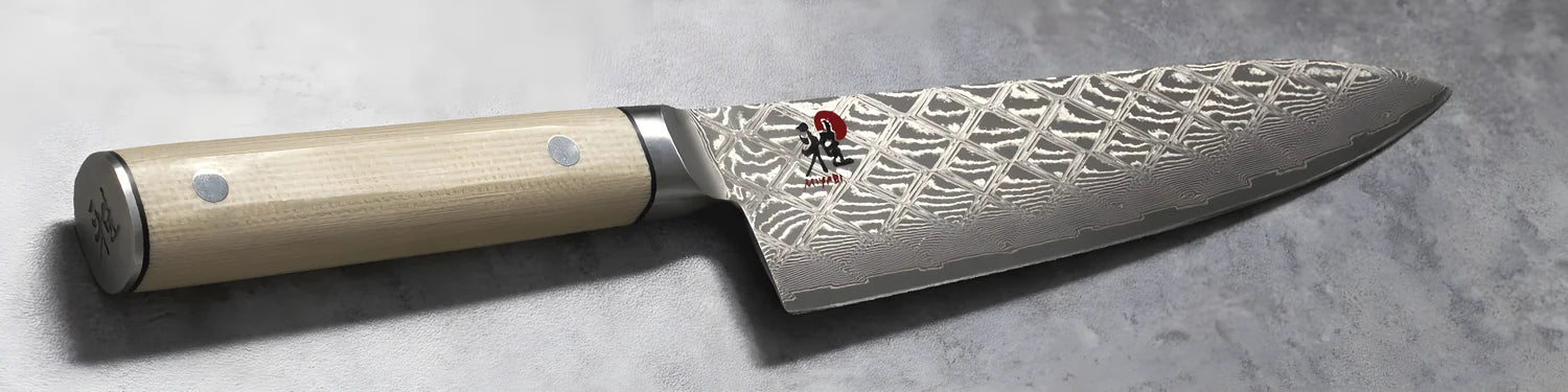 Miyabi Mikoto 4500 FC-D Coltello da Cuoco Giapponese Damascato 20 cm – 101 Strati