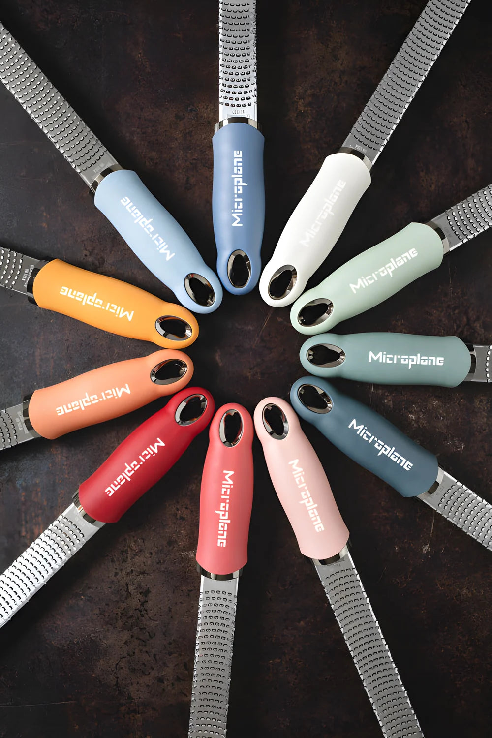 Microplane Grattugia Zester Grigio Antracite 46743