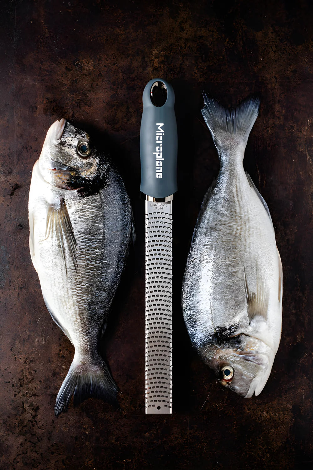 Microplane Grattugia Zester Grigio Antracite 46743