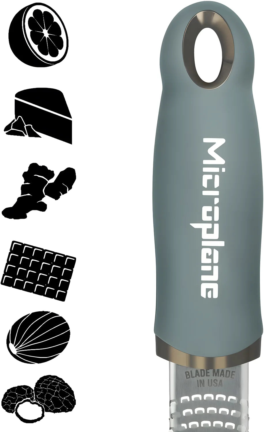 Microplane Grattugia Zeste verde eucalipto 46727