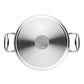 Lagostina Casseruola 20 cm Fonda Accademia Lagofusion 2 Maniglie con coperchio