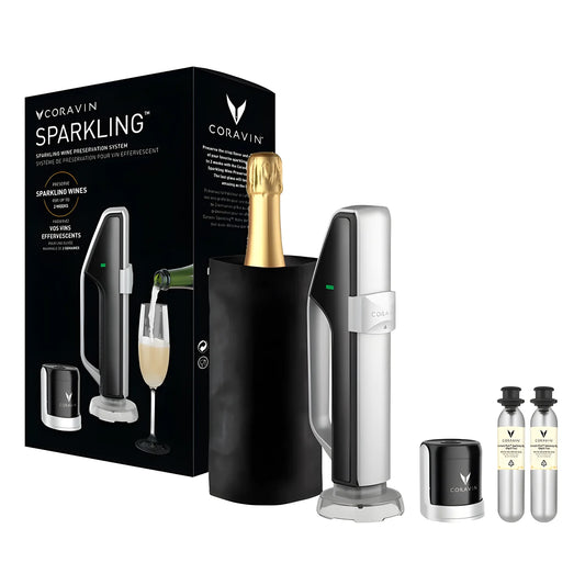Coravin Sparkling Wine set 5 pezzi Sistema mescita spumante/champagne