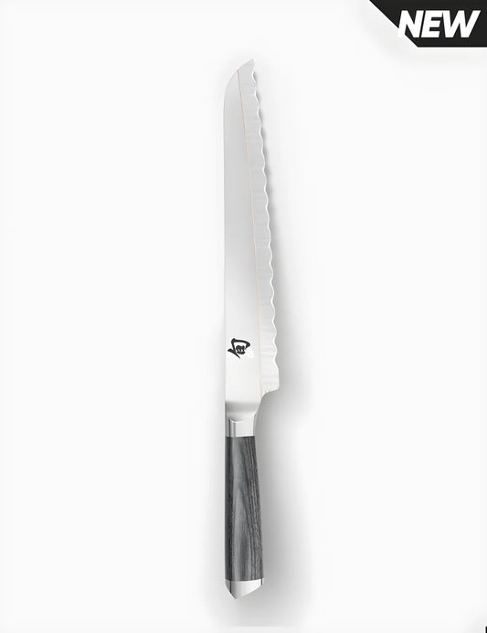 KAI Shun Kagerou Coltello da Pane 23 cm – Damascato 71 Strati Red Dot Award 2025 DCC-0705