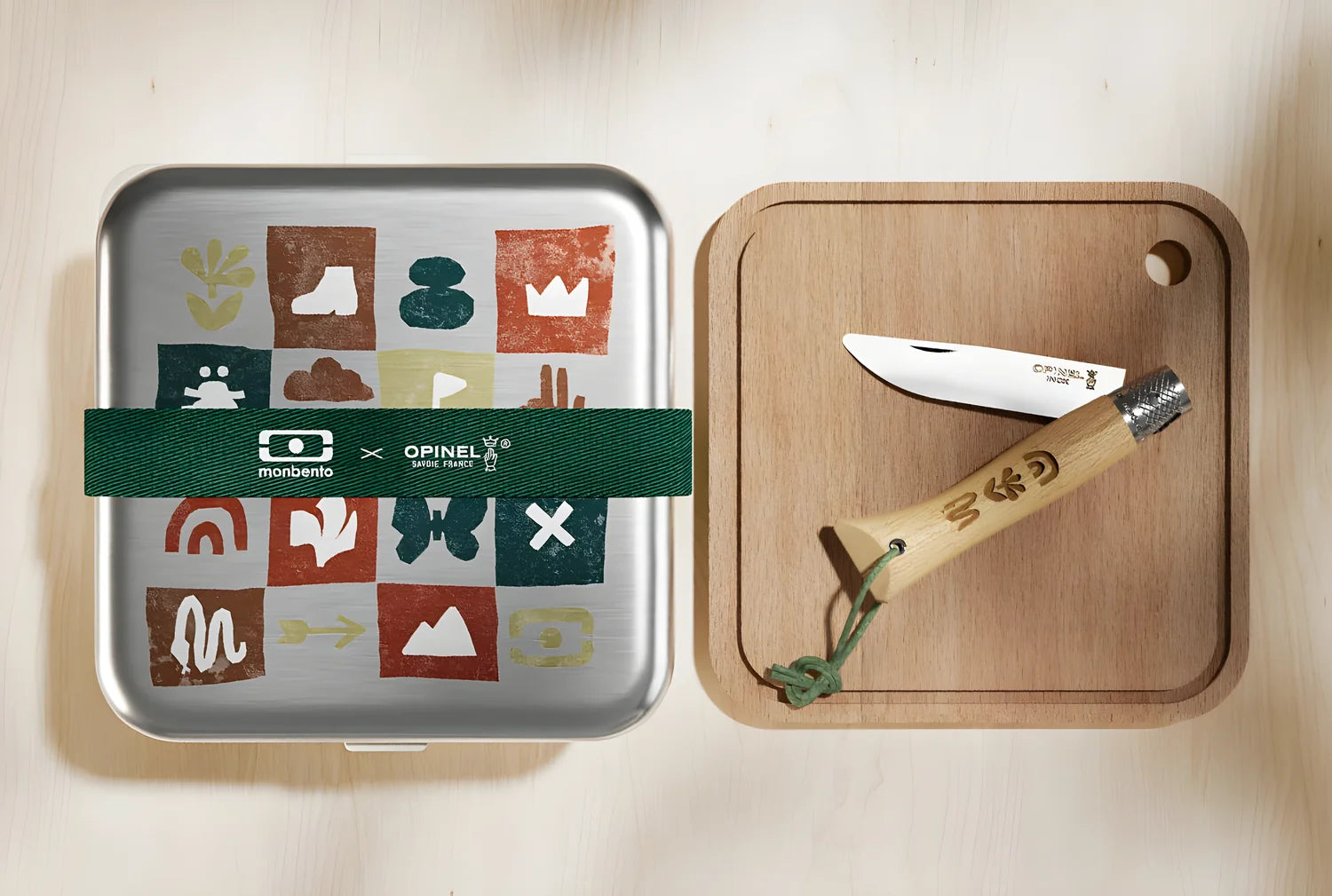 Opinel néo6 OPIFLEX Kitpasto Origines Opinel x monbento