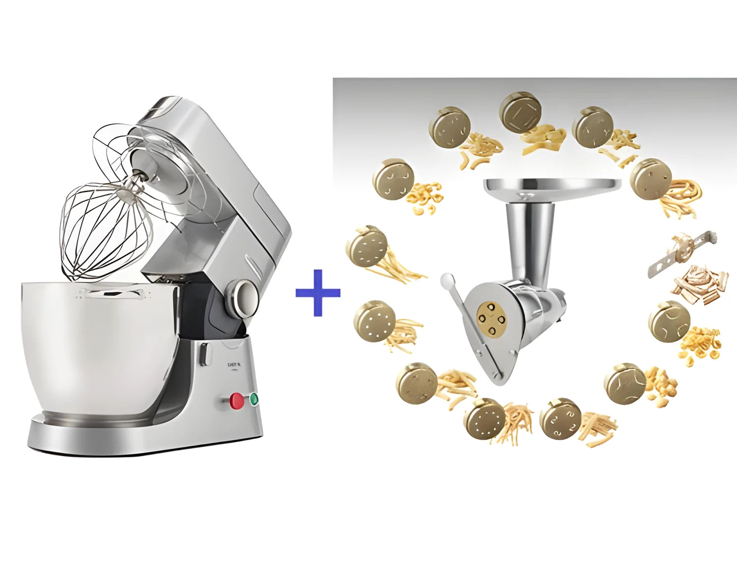 Impastatrice per Pasta Fresca Kenwood Chef XL KPL9000S | Torchio Estrusore + Trafile in Bronzo