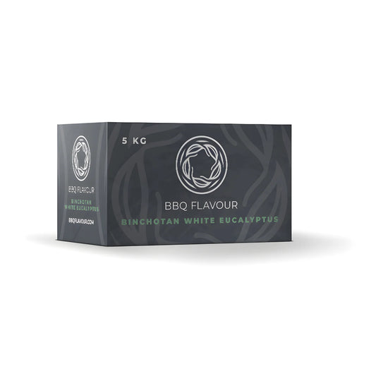 Carbone Binchotan White Eucalyptus – Confezione da 1 kg per Shichirin e Barbecue